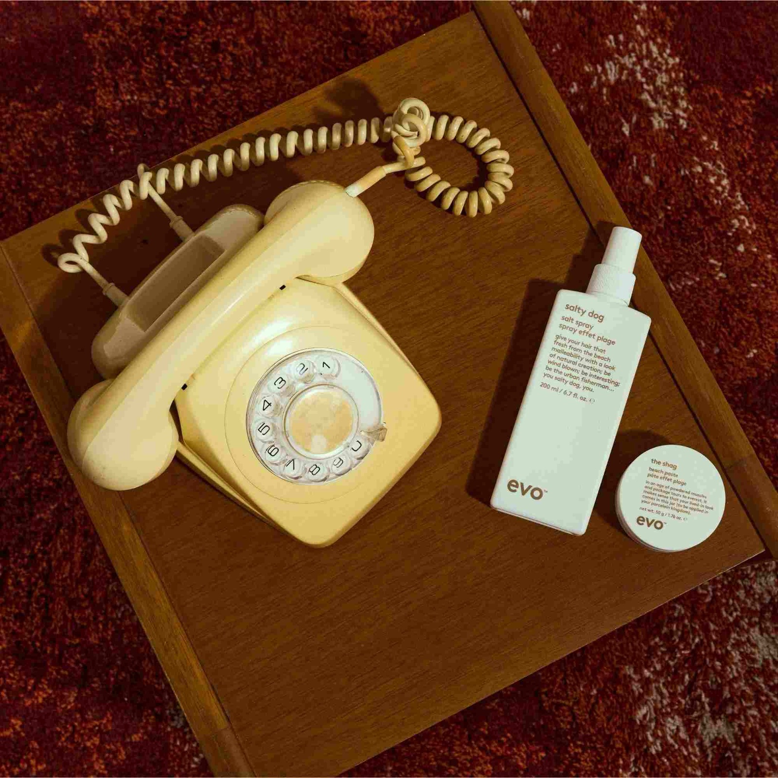 Salty Dog Salt Spray, in use