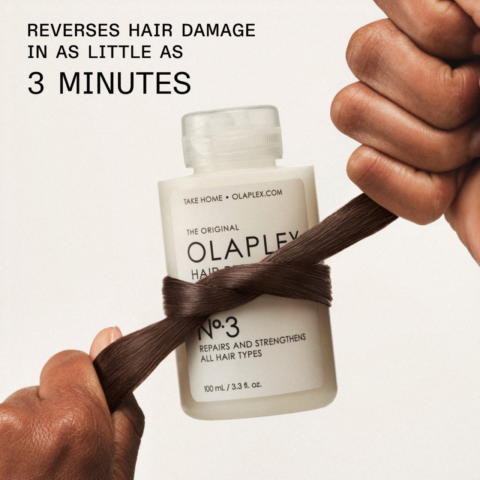 N°3 Hair Perfector, application